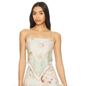 Roame Calypso Scarf Top, Size 2 $265